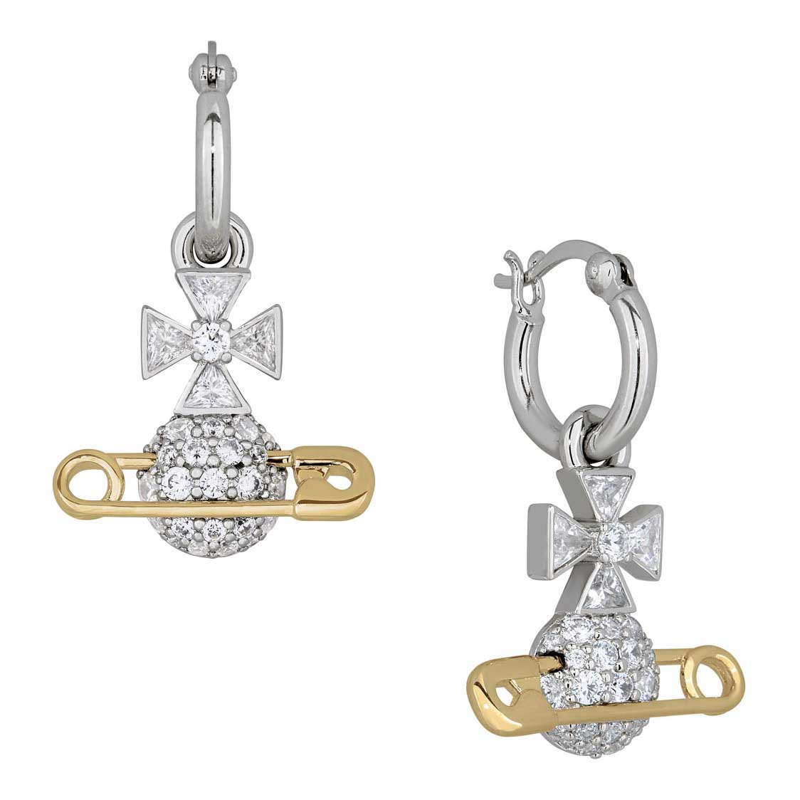 Vivienne Westwood Hectorina Hoop Earrings